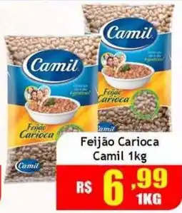 Supermercado Kibe Feijão Carioca Camil oferta