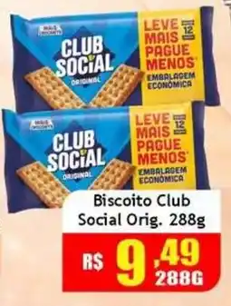 Supermercado Kibe Biscoito club social orig oferta