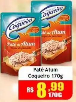 Supermercado Kibe Patê Atum oferta
