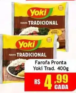 Supermercado Kibe Farofa pronta yoki trad oferta