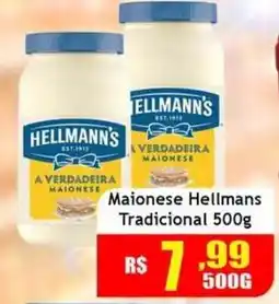 Supermercado Kibe Maionese hellmans tradicional oferta
