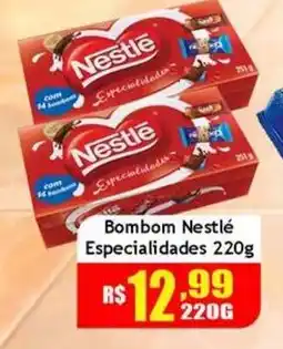 Supermercado Kibe Bombom nestlé especialidades oferta