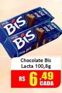 Supermercado Kibe Chocolate Bis Lacta oferta