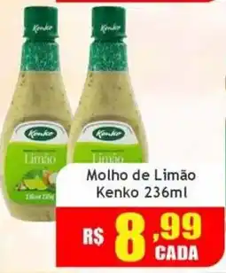 Supermercado Kibe Molho de Limão Kenko oferta