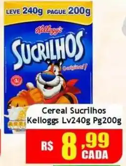 Supermercado Kibe Cereal Sucrilhos Kelloggs oferta