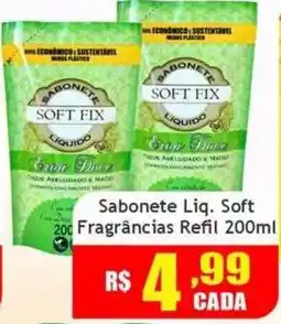 Supermercado Kibe Sabonete liq. soft fragrâncias refil oferta