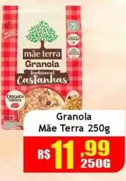 Supermercado Kibe Granola mãe terra castanhas oferta