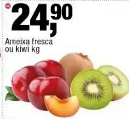 Frangolândia Ameixa fresca ou kiwi oferta
