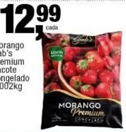 Frangolândia Morango premium congelado oferta