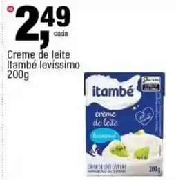Frangolândia Creme de leite itambé levíssimo oferta
