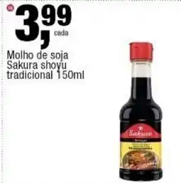 Frangolândia molho de soja sakura shoyu tradicional oferta