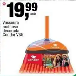 Frangolândia Vassoura multiuso decorada Condor V35 oferta
