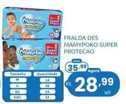 Rede Compras Fraldas des mamypoko super protecao oferta
