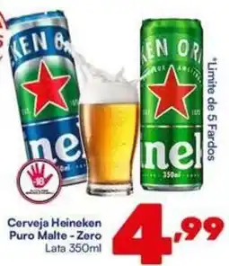 Barracão Supermercado Cerveja Hoineken Puro Malte - Zero oferta