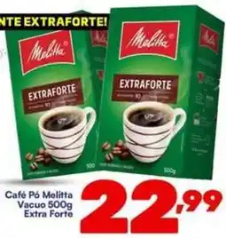 Barracão Supermercado Café Pó Melitta Extra Forte oferta