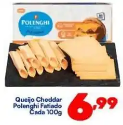 Barracão Supermercado Queijo Cheddar Polenghi Fatiado oferta