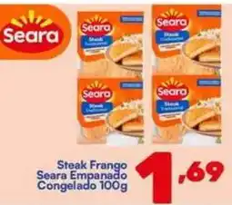 Barracão Supermercado Steak Frango Seara Empanado oferta