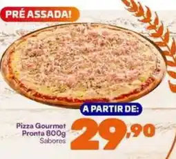 Barracão Supermercado Pizza gourmet pronta 800g sabores oferta