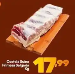 Barracão Supermercado Costela Suína Frimesa Salgada oferta