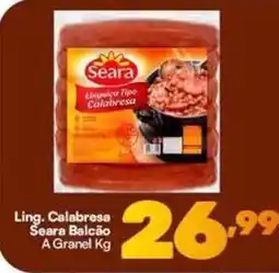 Barracão Supermercado Ling. Calabresa Seara Balção oferta