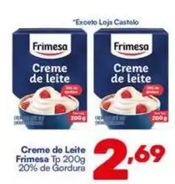 Barracão Supermercado Creme de Leite Frimesa Tp 200g oferta