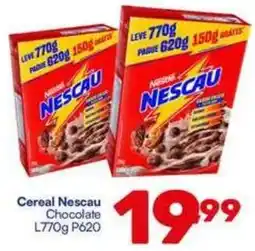 Barracão Supermercado Cereal nescau chocolate oferta