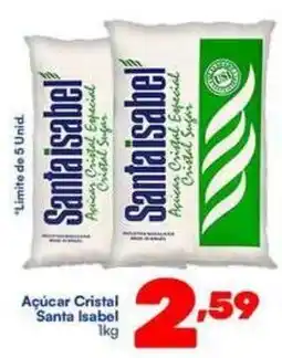 Barracão Supermercado Açúcar Cristal Santa Isabel oferta