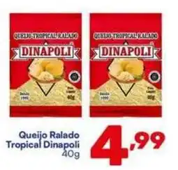 Barracão Supermercado Queijo Ralado Tropical Dinapoli oferta