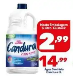 Barracão Supermercado Água sanitária candura oferta