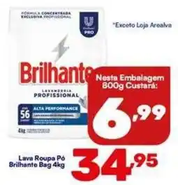 Barracão Supermercado Lava Roupa Pó Brilhante oferta