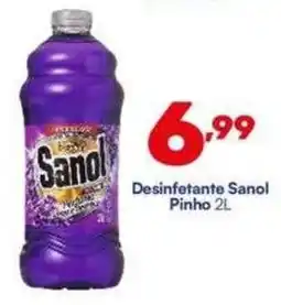 Barracão Supermercado Desinfetante sanol pinho oferta