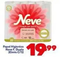 Barracão Supermercado Papel Higienico Neve F. Dupla oferta