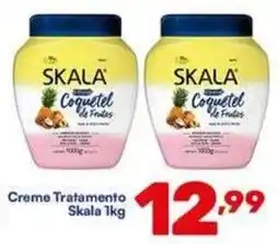 Barracão Supermercado Creme tratamento skala 1kg oferta