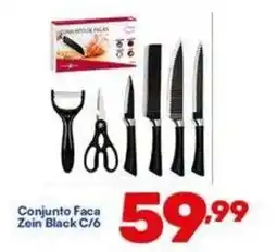 Barracão Supermercado Conjunto faca zein black c/6 oferta