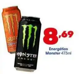 Barracão Supermercado Energético Monster oferta