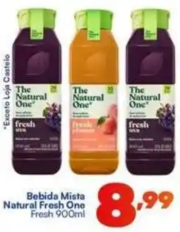 Barracão Supermercado Bebida mista natural fresh one oferta