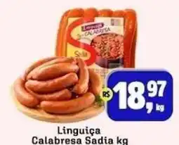 Sj Supermercados Linguiça calabresa sadia oferta