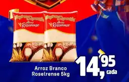 Sj Supermercados Arroz branco roseirense oferta