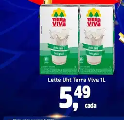 Sj Supermercados Leite Uht Terra Viva 1L oferta