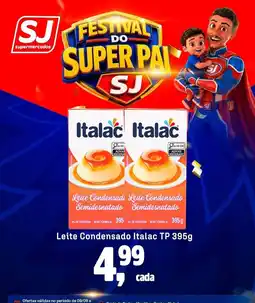 Sj Supermercados Leite Condensado Italac TP oferta