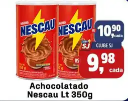 Sj Supermercados Achocolatado Nescau Lt oferta