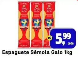 Sj Supermercados Espaguate Sêmola Galo oferta