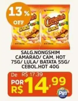 Pinheiro Supermercado Cuttlefish Snack oferta