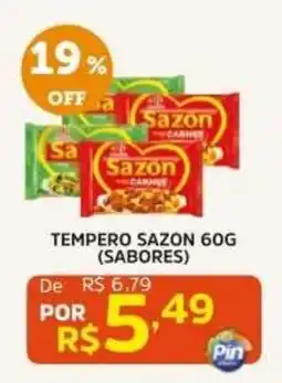 Pinheiro Supermercado Tempero sazon 60g (sabores) oferta