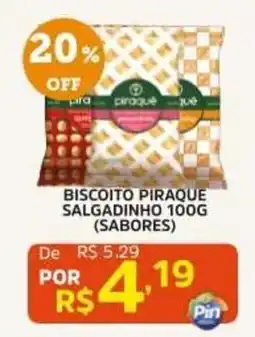 Pinheiro Supermercado Biscoito piraque salgadinho oferta