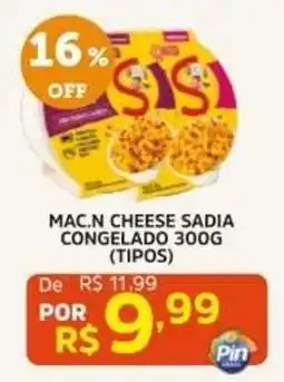 Pinheiro Supermercado Mac.n cheese sadia oferta
