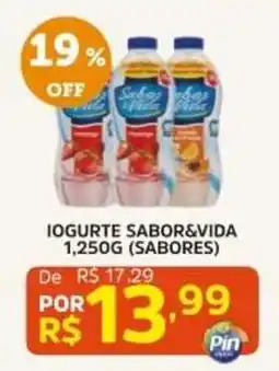 Pinheiro Supermercado Iogurte sabor&vida oferta