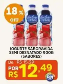 Pinheiro Supermercado Iogurte sabor&vida oferta