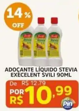 Pinheiro Supermercado Adoçante líquido stevia exécelent svili oferta