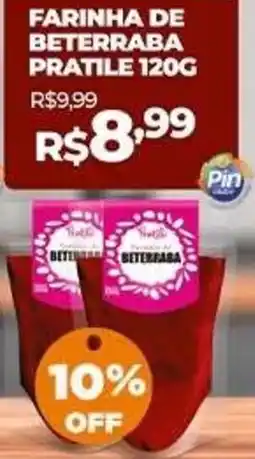 Pinheiro Supermercado Farinha de beterraba pratile oferta